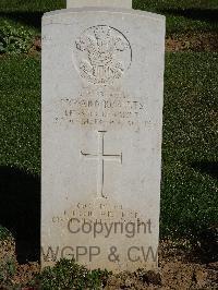 Salonika (Lembet Road) Military Cemetery - Roberts, Edward